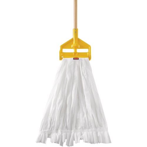 #20 Disposable Wet Mop, 1 IN Headband, White